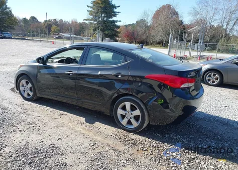 2013 Hyundai Elantra Gls from USA, damaged, VIN 5NPDH4AE6DH226922